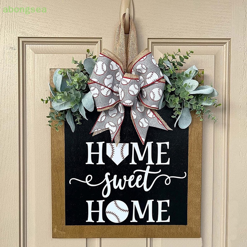 Biển Hiệu Chào Mừng Bằng Gỗ 28cm Treo Tường Trang Trí