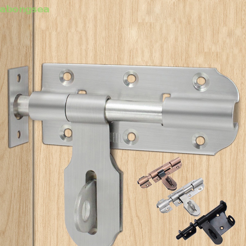 Chốt Khóa Cửa Trượt Bằng Thép Không Gỉ Cứng 4 / 6Inch Chất Lượng Cao