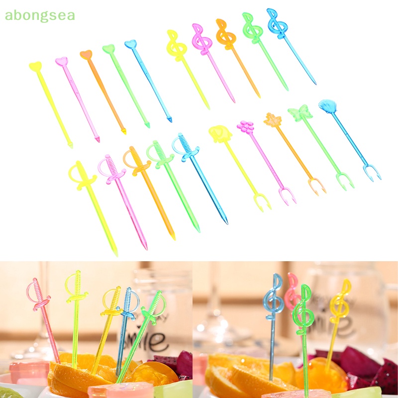 50 Nĩa Ăn Trái Cây Mini Dùng Một Lần Tiện Lợi