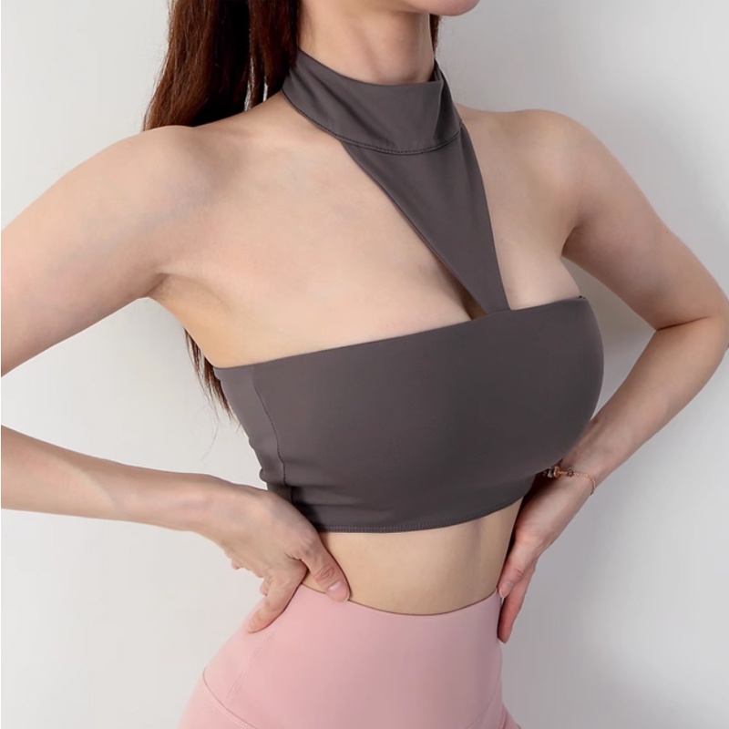 Áo Ngực Thể Thao Có Dây Đeo Cổ Chống Sốc Size S-L