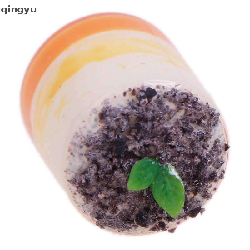 Bộ Ly Bánh Mousse Mini Tỉ Lệ 1: 12 Cho Nhà Búp Bê