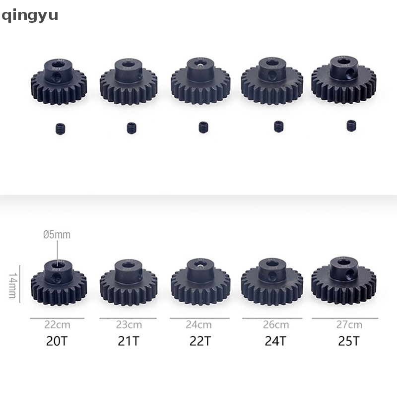 Trục Bánh Răng Kim Loại 11T-25T Cho Xe Tải Điều Khiển Từ Xa 1 / 8