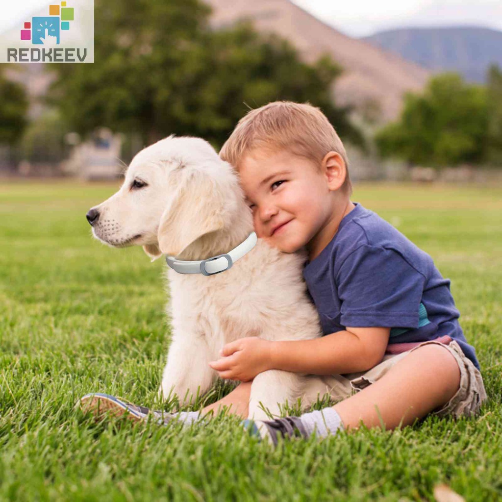 Vòng Cổ Silicone Chống Nước Chống Muỗi Cho Thú Cưng