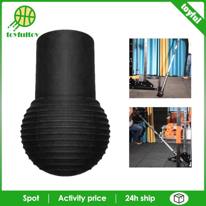 Thanh Tạ Bằng Silicon Màu Đen Phù Hợp Với Hàng Xoay 2 "