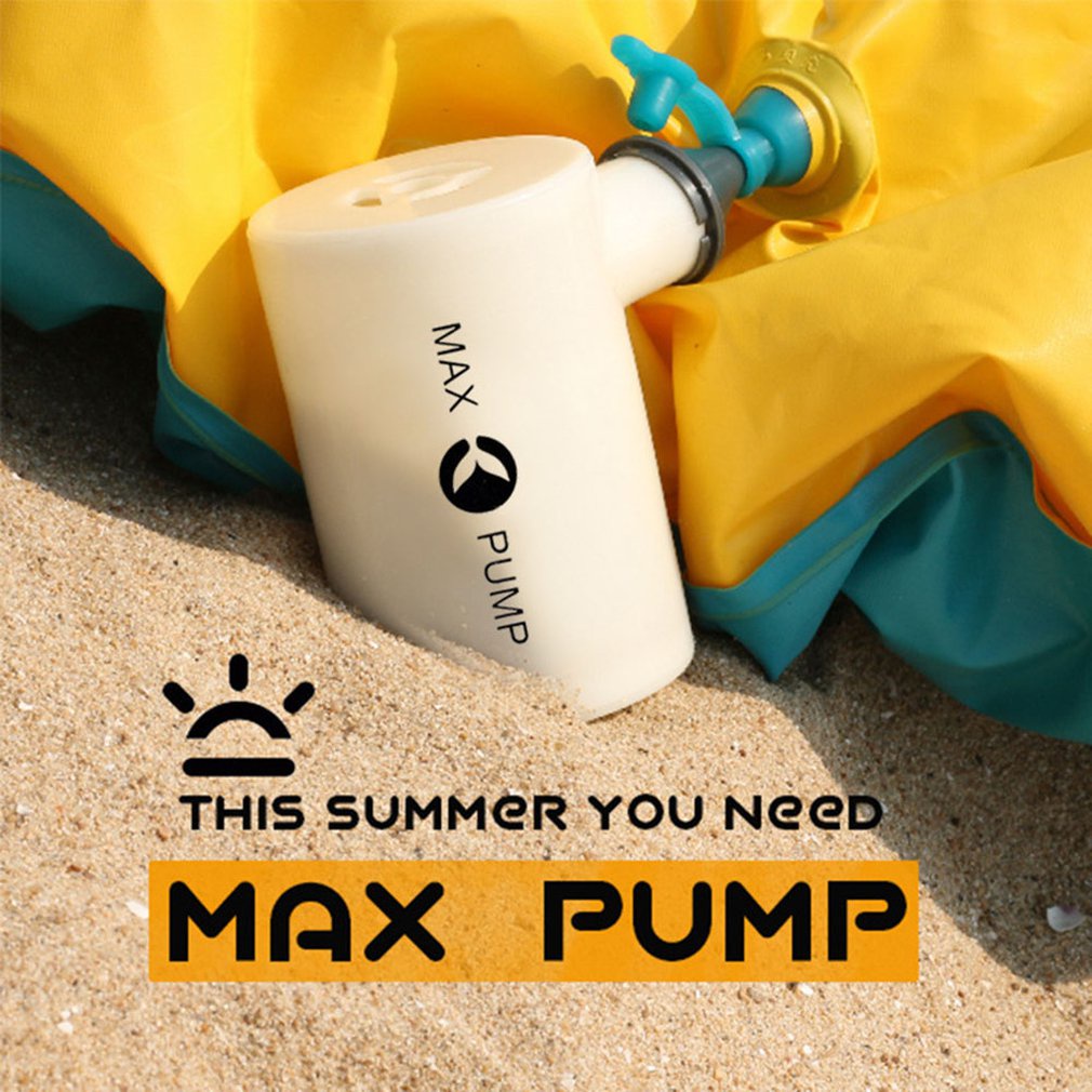 Mini Light Air Pump Usb Recharge Portable Waterproof For Outdoor Bed Inflatables Quick Inflate Deflate Camping Tools [Q/12]