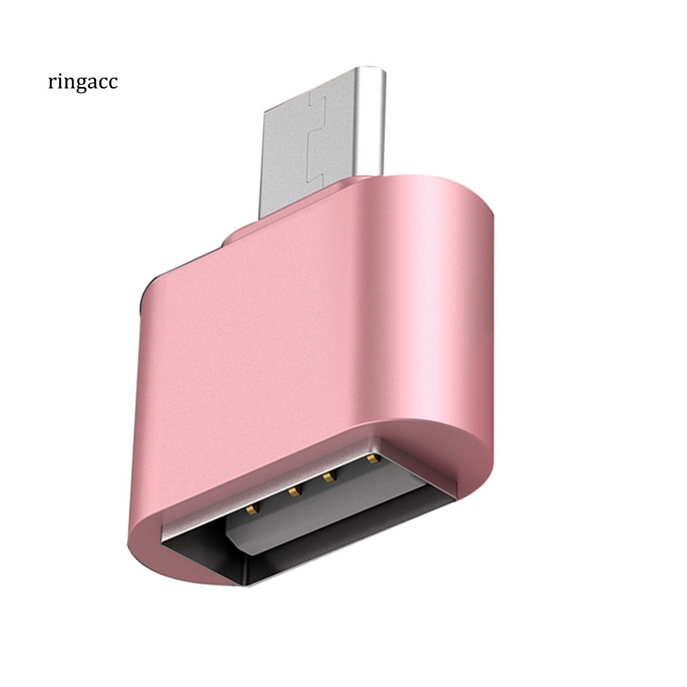Đầu Nối Chuyển Đổi RGA Micro Sang USB 2.0 OTG Cho Điện Thoại Android