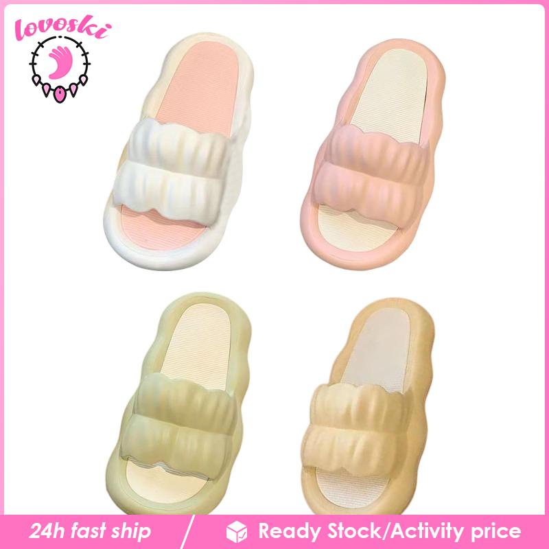 Dép Lê Nhanh Khô Họa Tiết Đám Mây Thời Trang Mùa Hè Cho Nữ