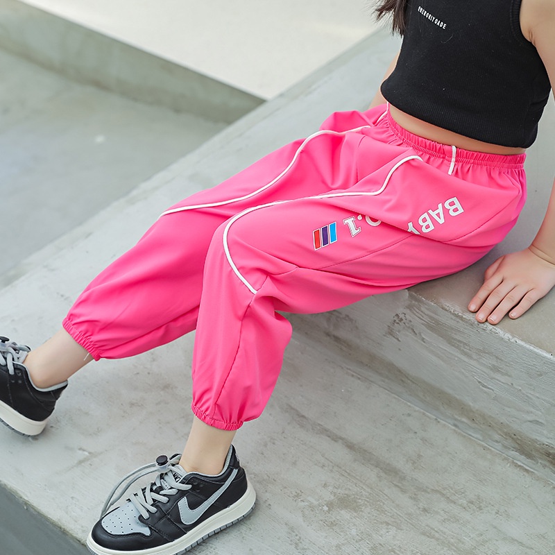 Quần Dài Chống Muỗi Nhanh Khô Thời Trang Mùa Hè Cho Bé Trai