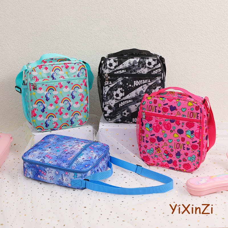 Túi Đựng Cơm Trưa Hình Kỳ Lân Hoạt Hình Xinh Xắn