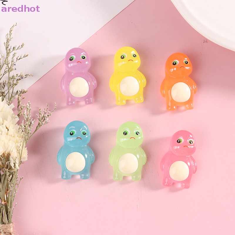 Bộ 10 Kẹp Tóc Hoạt Hình Dạ Quang Cho Điện Thoại Mới