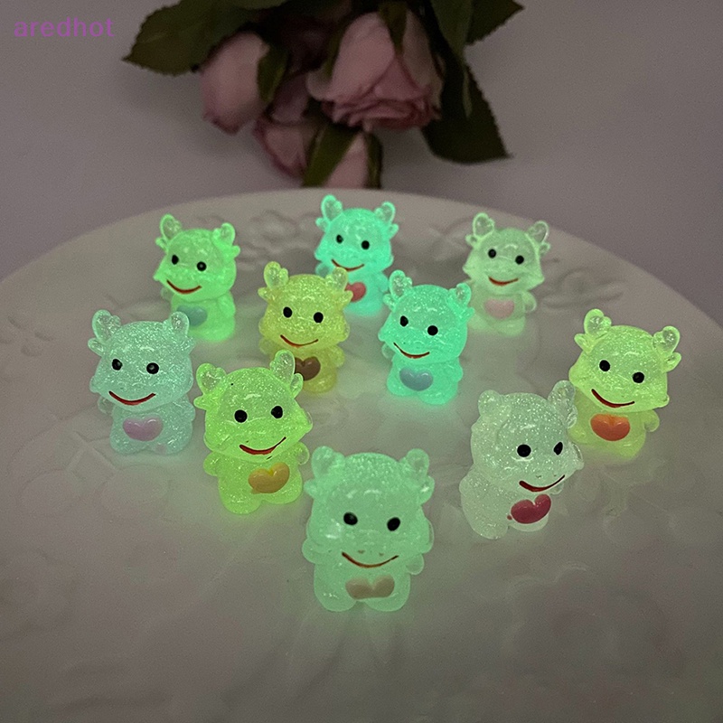 Set 2 Mô Hình Rồng Bằng Nhựa Phát Quang Dùng Trang Trí Sân Vườn Độc Đáo Mới