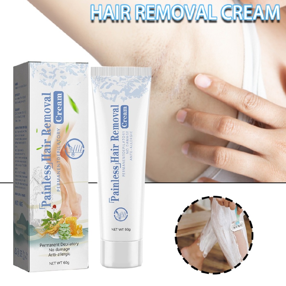 Gentle Painless Hair Removal Cream For Whole Body Legs Depilatory Paste