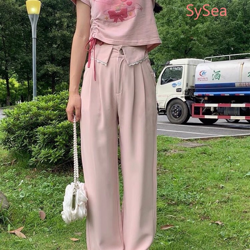 Quần Lưng Cao Form Ôm Phối Dây Rút Thời Trang Mùa Hè