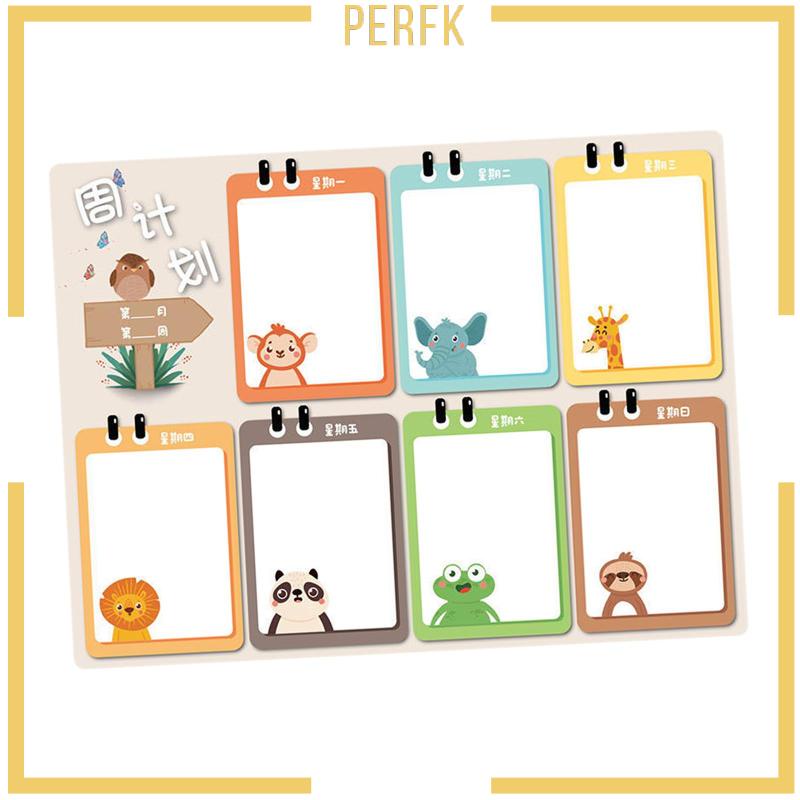 Bảng Trắng Ghi Chú Kèm 2 Miếng Dán Trang Trí Tủ Lạnh