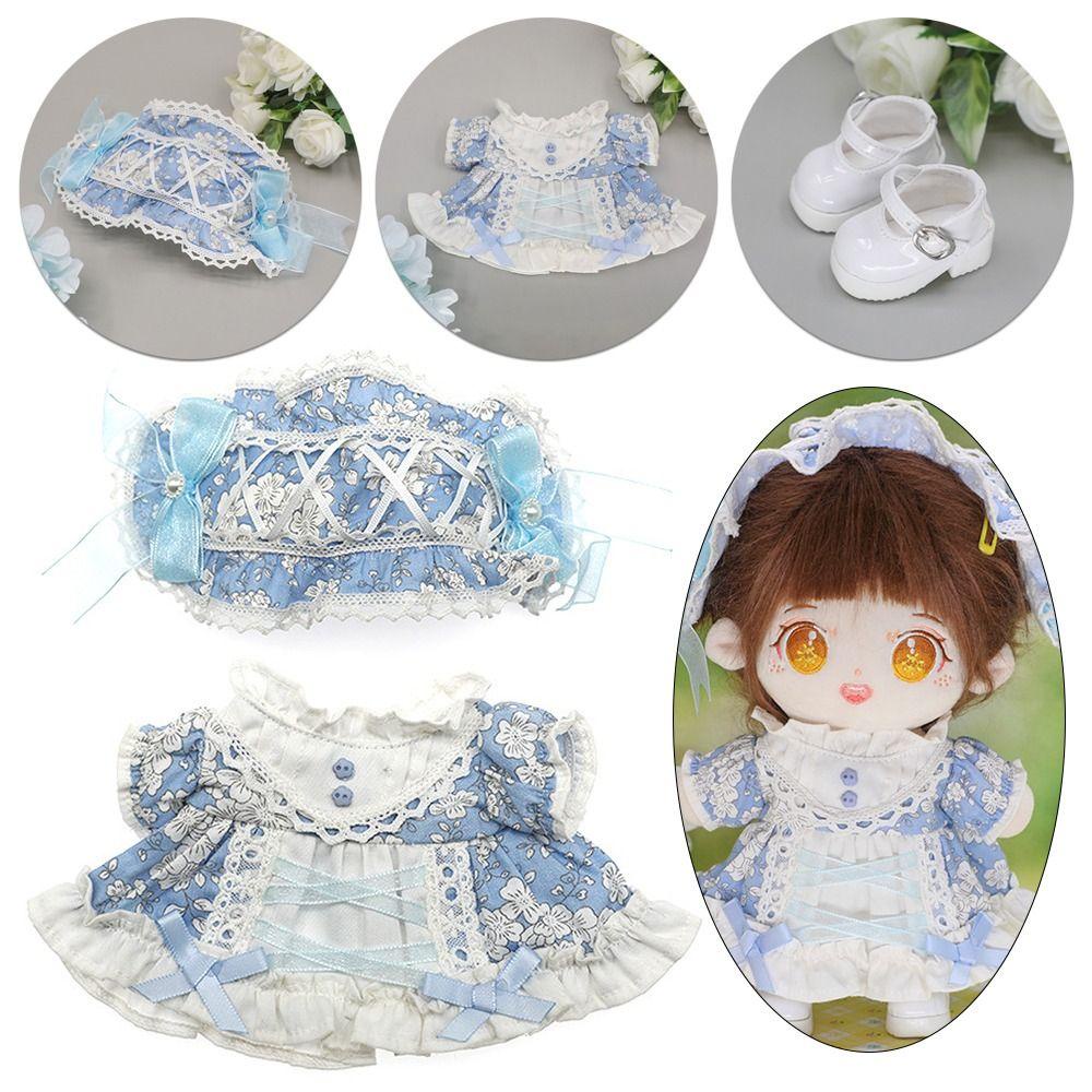 NIUYOU Bộ Băng Đô + Đầm + Băng Đô Dễ Thương Dành Cho Búp Bê EXO / Idol