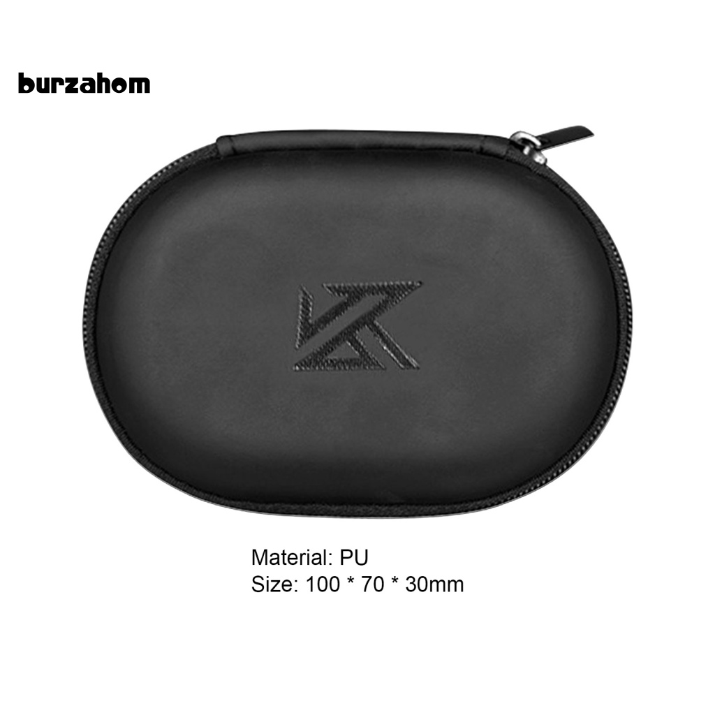Túi Đựng Tai Nghe Bằng Da Giả Chống Trầy Xước Có Khóa Kéo Tiện Dụng