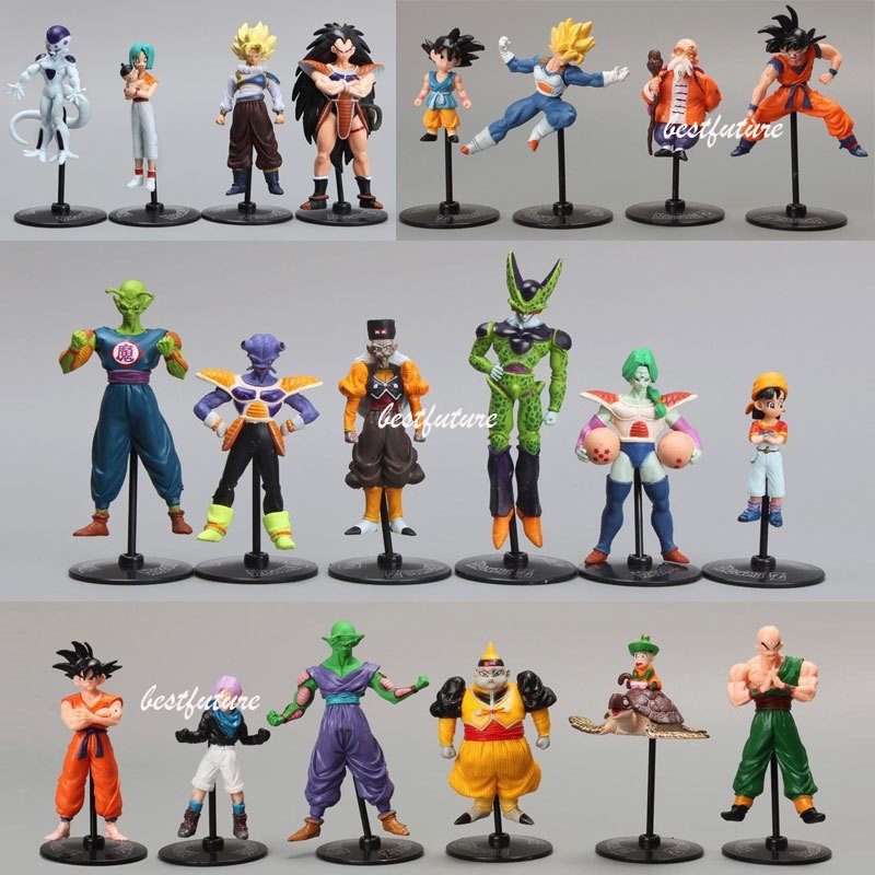 Mô Hình Nhân Vật Broli goku Vegeta Friza Jiren Gohan Trong Phim Bảy Viên Ngọc Rồng