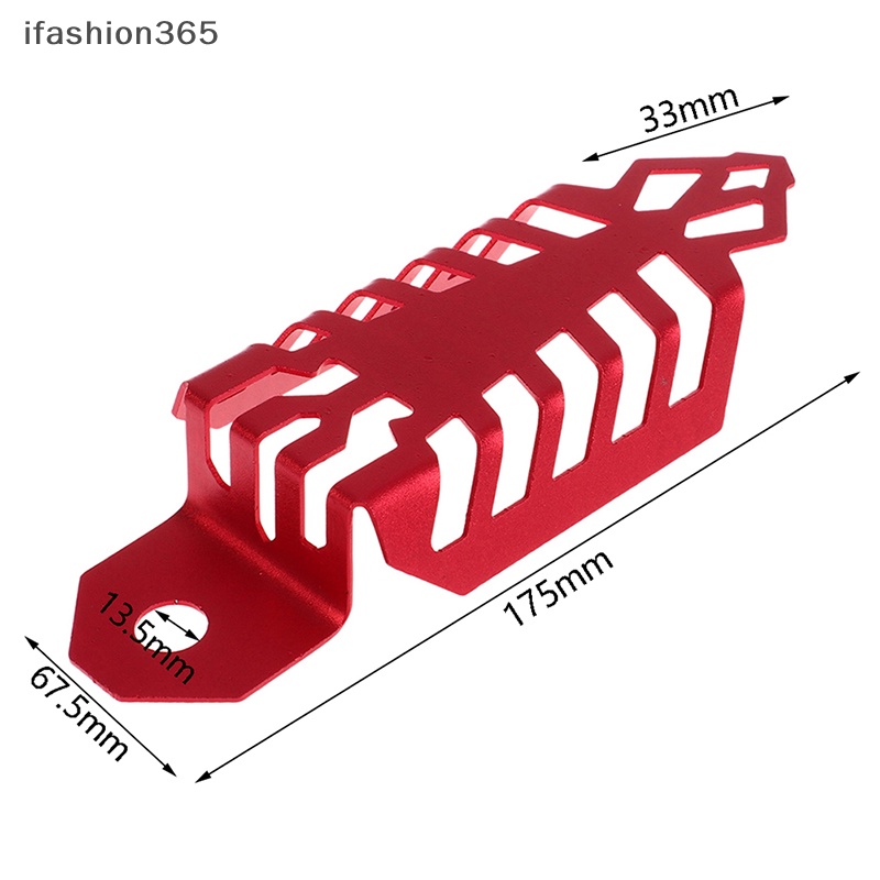 1 Vỏ Bọc Phuộc Giảm Xóc Trước Sau Bằng Nhôm Trang Trí Cho Xe Mô Tô ifashion365