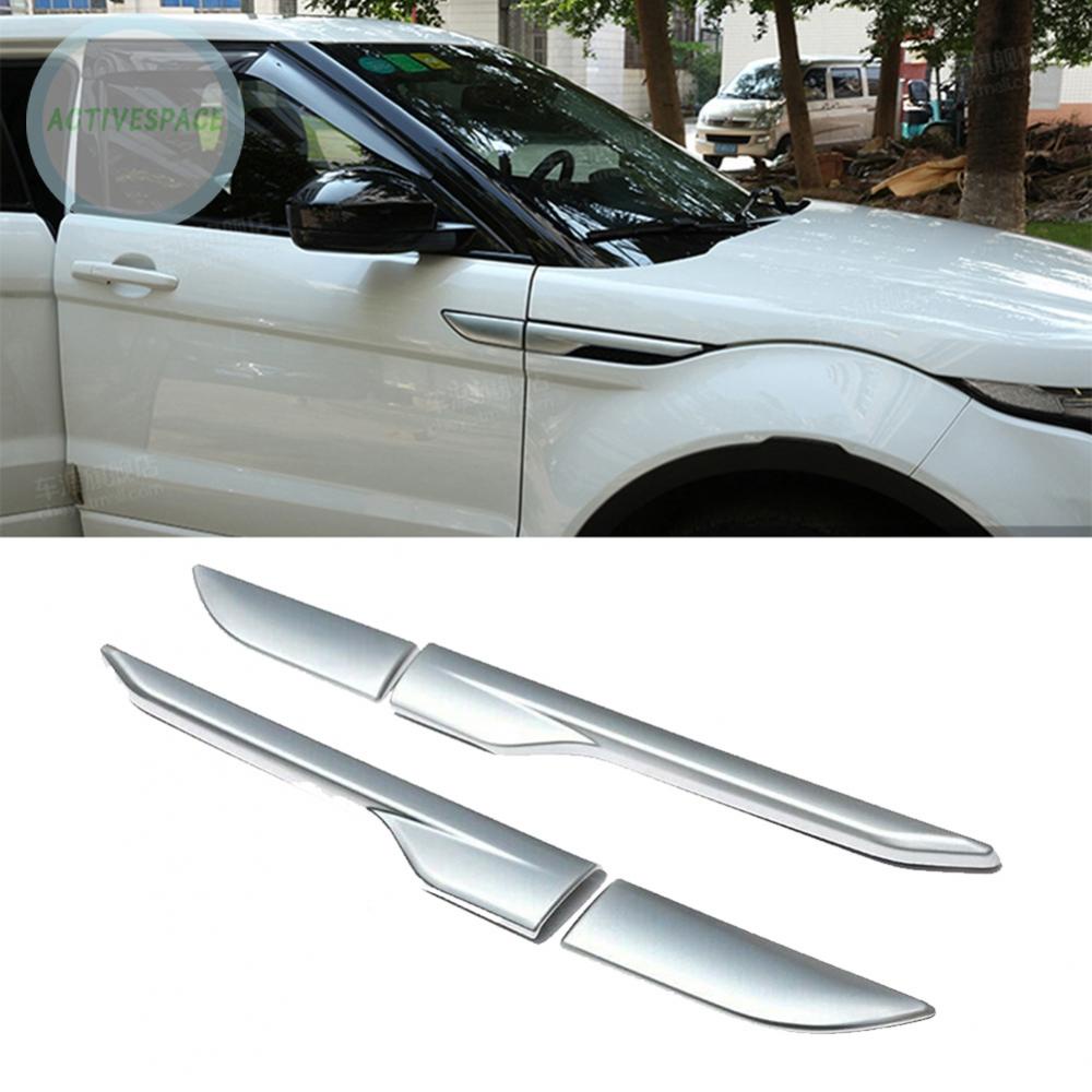 4PC Side Fender Air Wing Vent Cover Trim  For Range Rover Evoque 2012-2018【LAND ROVER】