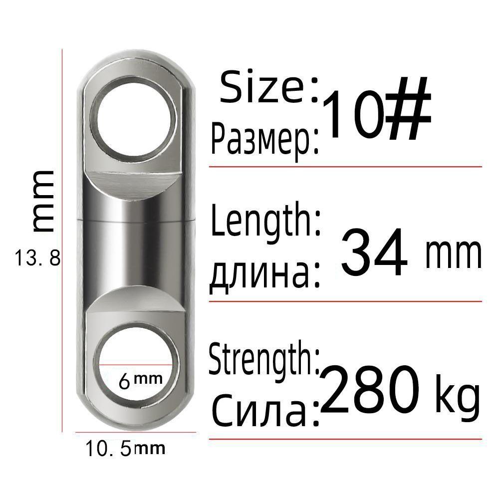 Taylor1 Khoen Ma Ní Câu Cá Bằng Thép Không Gỉ