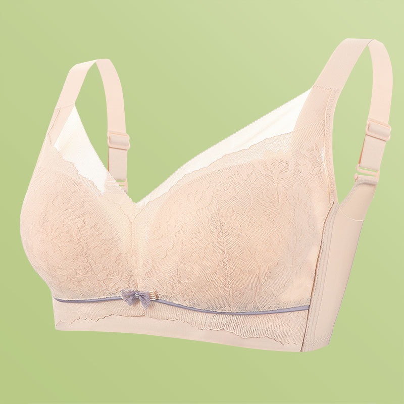 Áo Ngực Ren Mỏng Nâng Ngực Size Lớn Có Thể Điều Chỉnh Thời Trang Mùa Hè Cho Nữ