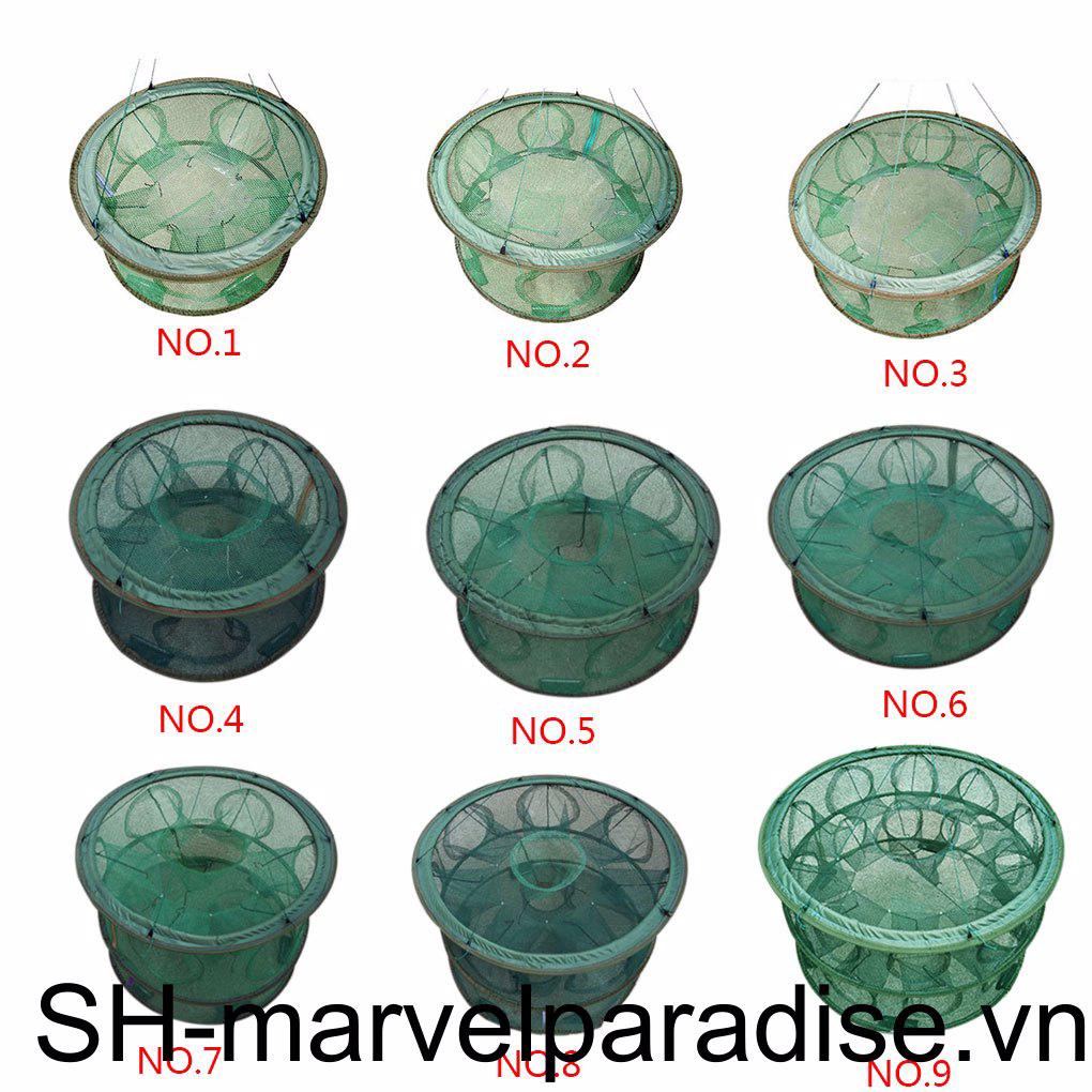 Lồng Lưới Bắt Cá Tôm Tự Động Có Thể Gấp Gọn Tiện Lợi