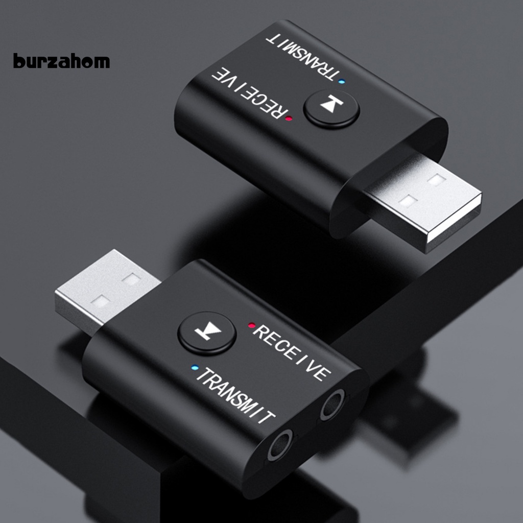 Usb Nhận Tín Hiệu Âm Thanh 5.0 Bluetooth 3.5mm 2 Trong 1 Cho Xe Hơi