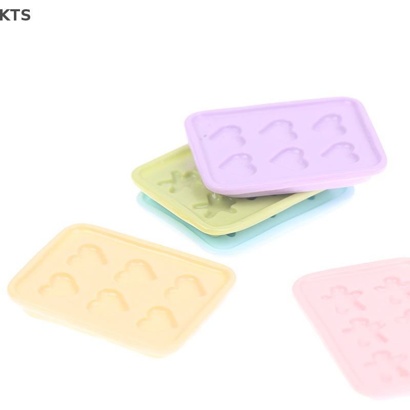 Set 2 Khay Nướng Bánh 1 / 12 Dùng Để Trang Trí Nhà Búp Bê