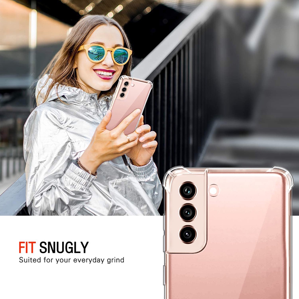 Ốp Điện Thoại Silicon Mềm Trong Suốt Chống Sốc Cho Samsung Galaxy S23 S22 S21 S20 FE S10 S8 S9 Note 10 Plus 9 8 20 Ultra S7 edge