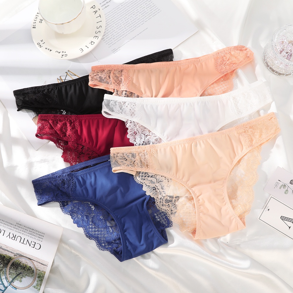 Quần lót ren LEVAO thoáng khí thoải mái cho nữ