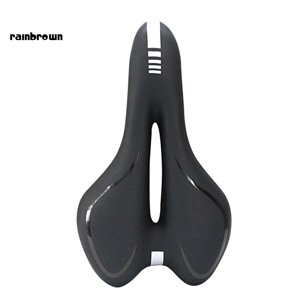 Yên Xe Đạp Kẻ Sọc Phản Quang Mềm Mại Co Giãn Thoáng Khí Chống Sốc Chống Nước