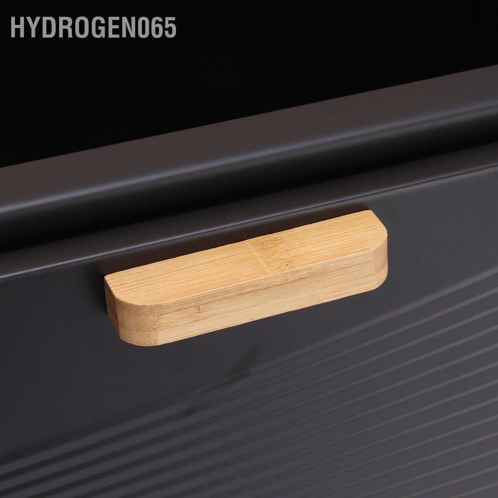 Hydrogen065 Hộp đựng bánh mì bằng sắt hình thang có nắp lật cho nhà hàng bếp