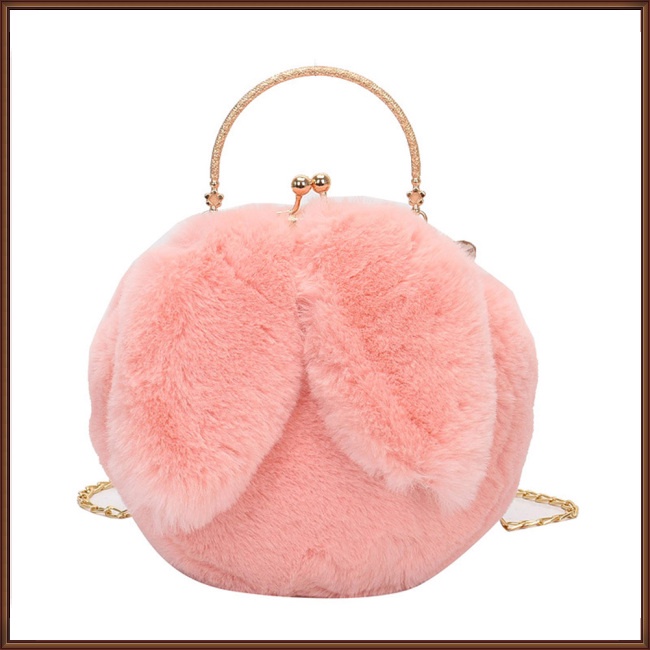 Túi Đeo Chéo Vai Kiểu Tai Thỏ Hoạt Hình Thời Trang Sành Điệu Cho Nữ