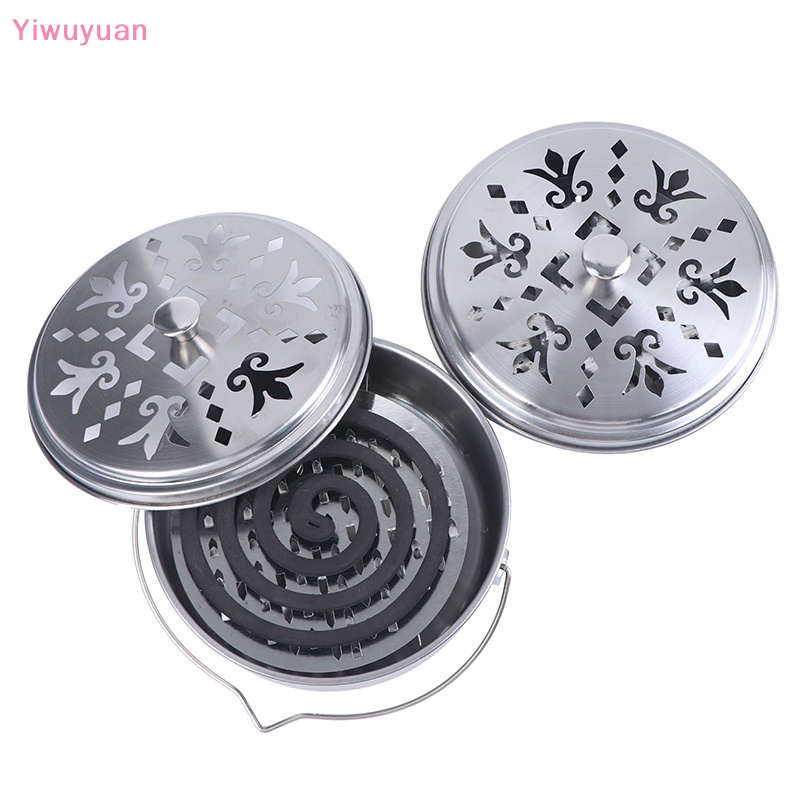 Khay Đựng Nhang Muỗi Bằng Thép Không Gỉ Chống Cháy Mới