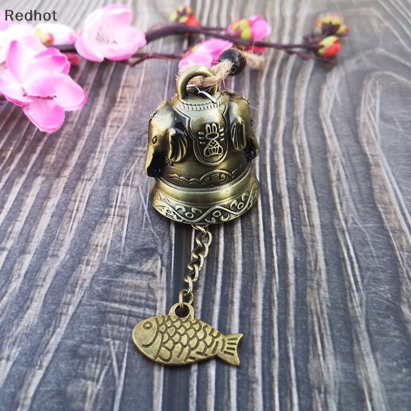&lt; Redhot &gt; Chuông Gió Treo Trang Trí Sân Vườn Chạm Khắc Tinh Xảo Bằng Đồng