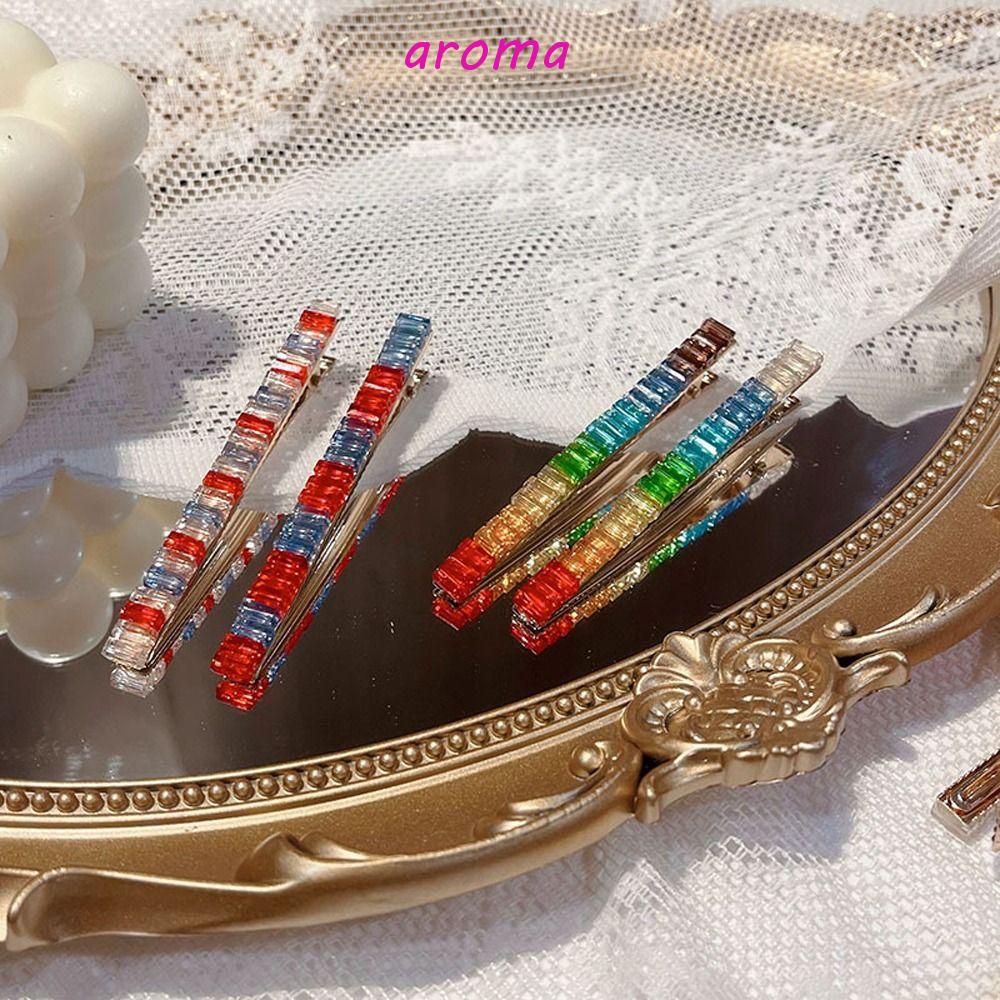 Kẹp Tóc Mỏ Vịt Mỏng Phong Cách Hàn Quốc Đơn Giản Tinh Tế Mới