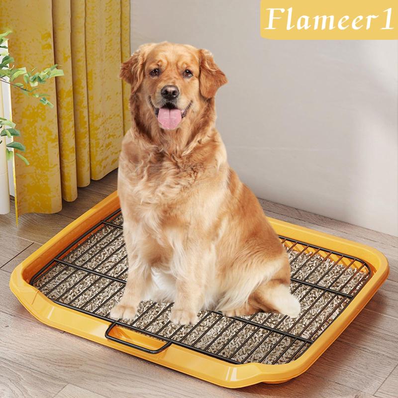 [Flameameer1] Khay Đi Vệ Sinh Huấn Luyện Thú Cưng Cỡ Nhỏ Và Vừa