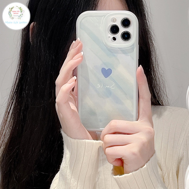 Ốp Điện Thoại Silicon Hình Trái Tim Cho IPhone 14 13 12 11 Pro Max X Xr Xs 8 7 Plus