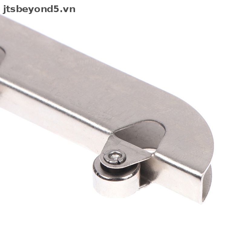 # JY #4PC sắt ròng rọc 5mm kính cửa trượt bánh xe kẹp theo dõi con lăn Runner ..