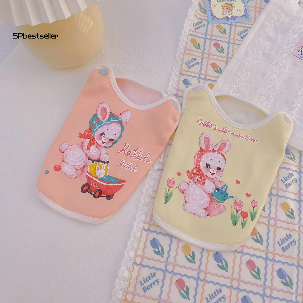 Áo Chui Đầu Bằng Vải Bông Mềm Mại Thoải Mái In Họa Tiết Thỏ Hoạt Hình Dễ Thương Dành Cho Cún Cưng