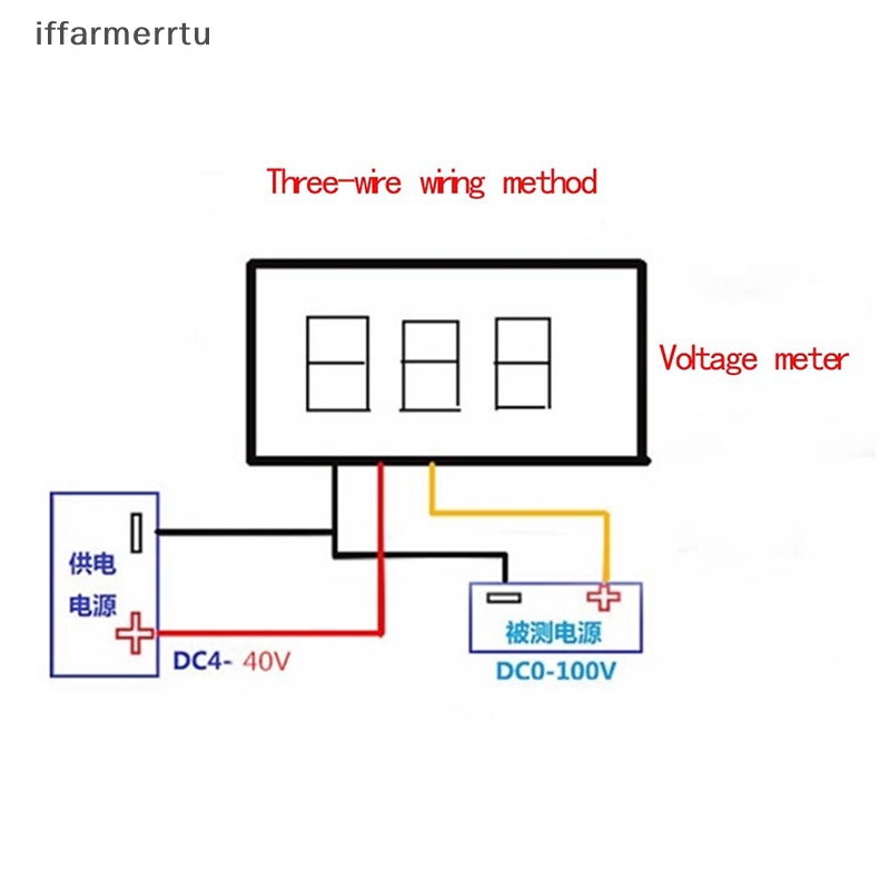 Vôn Kế Kỹ Thuật Số DC0-100V