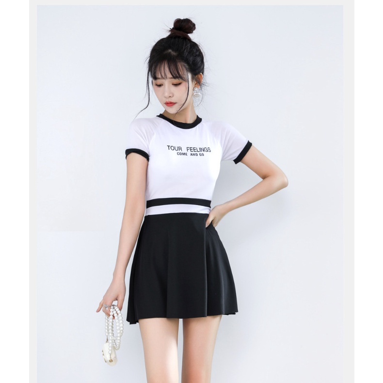 Bộ Đồ Bơi Một Mảnh Thời Trang Hàn Quốc Gợi Cảm Cho Nữ