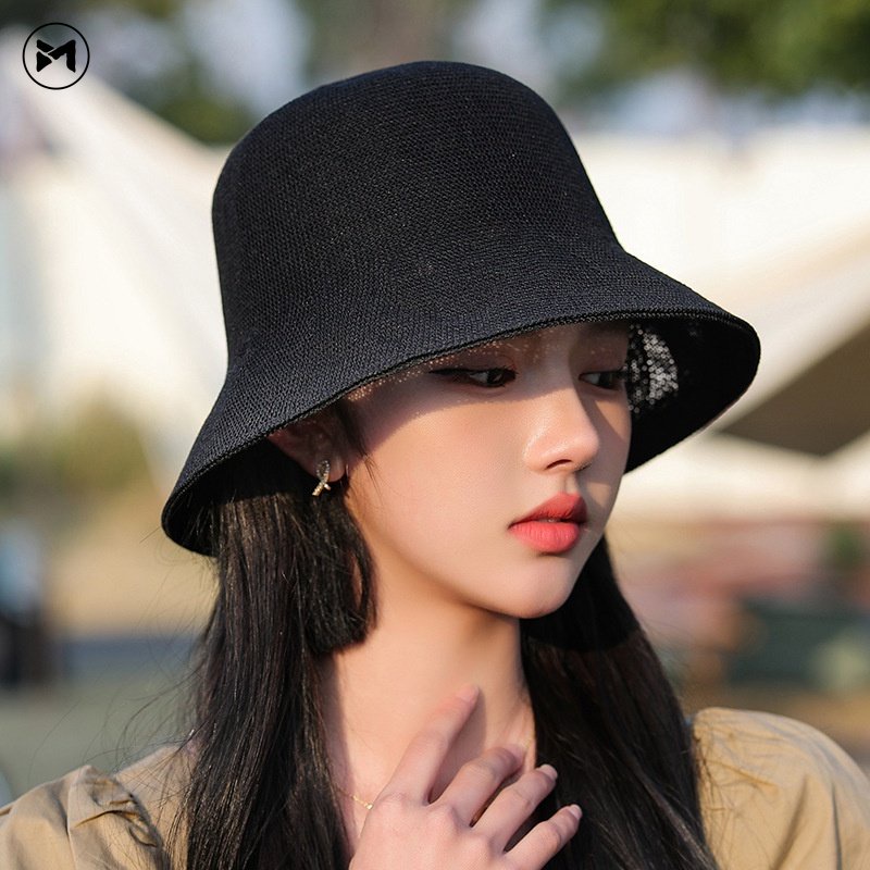 Nón Tai Bèo Chống Nắng Hai Mặt Bằng Lụa Mát Phong Cách Nhật Bản Hàng Mới 2023 Dành Cho Bạn Nữ