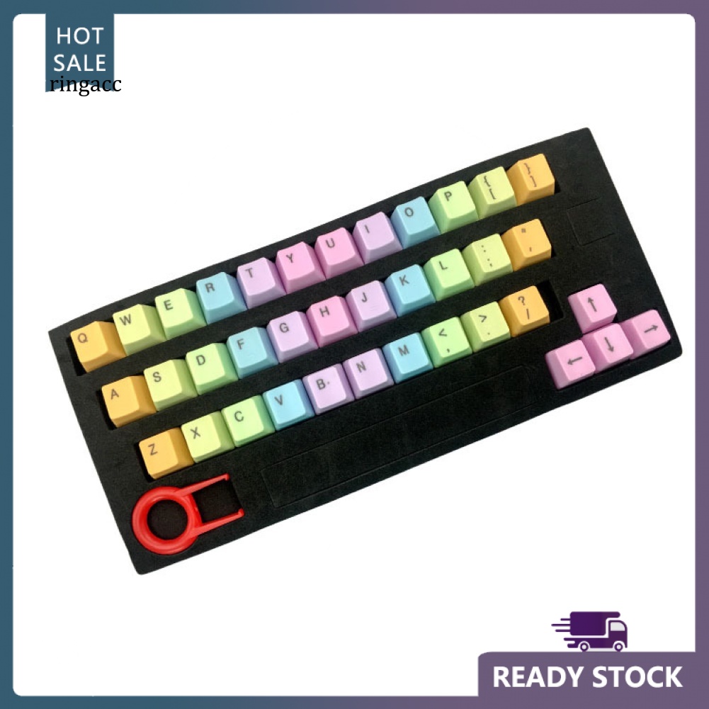 Vỏ Bọc Bảo Vệ Bàn Phím Cơ RGA 37 Phím Bằng ABS Chống Ánh Sáng Nhiều Màu Thay Thế Tiện Dụng