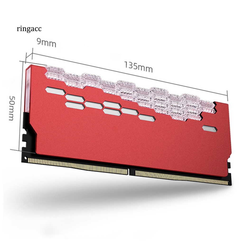 Ram Tản Nhiệt Bộ Nhớ RGA RA2 5V ARGB Bằng Hợp Kim Nhôm Cho Máy Tính