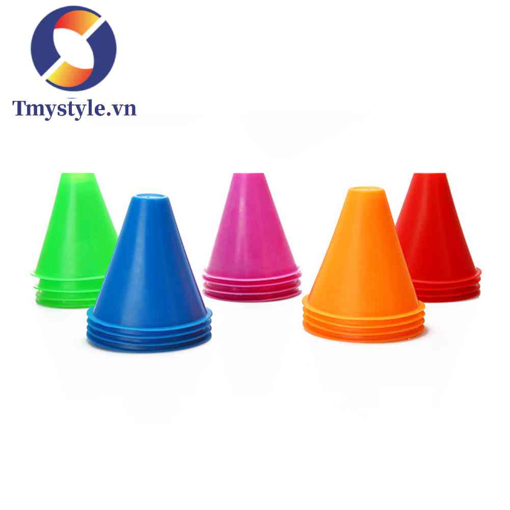 Set 10 Dụng Cụ Đánh Dấu Tập Luyện Đá Banh Tiện Lợi