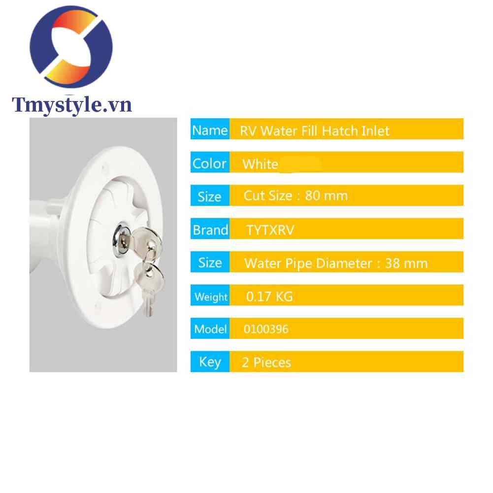 Phụ Kiện Lọc Nước Tươi Có Thể Khóa Vào Cho Thuyền RV