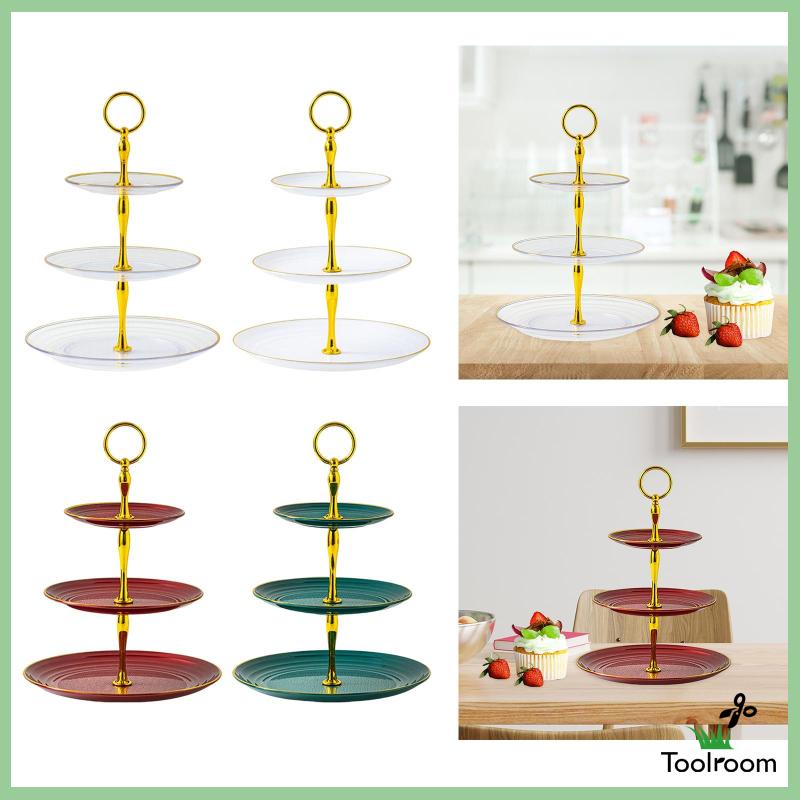 Giá Đỡ 3 Tầng Trưng Bày Bánh Cupcake / Món Tráng Miệng Cho Sinh Nhật / Đám Cưới