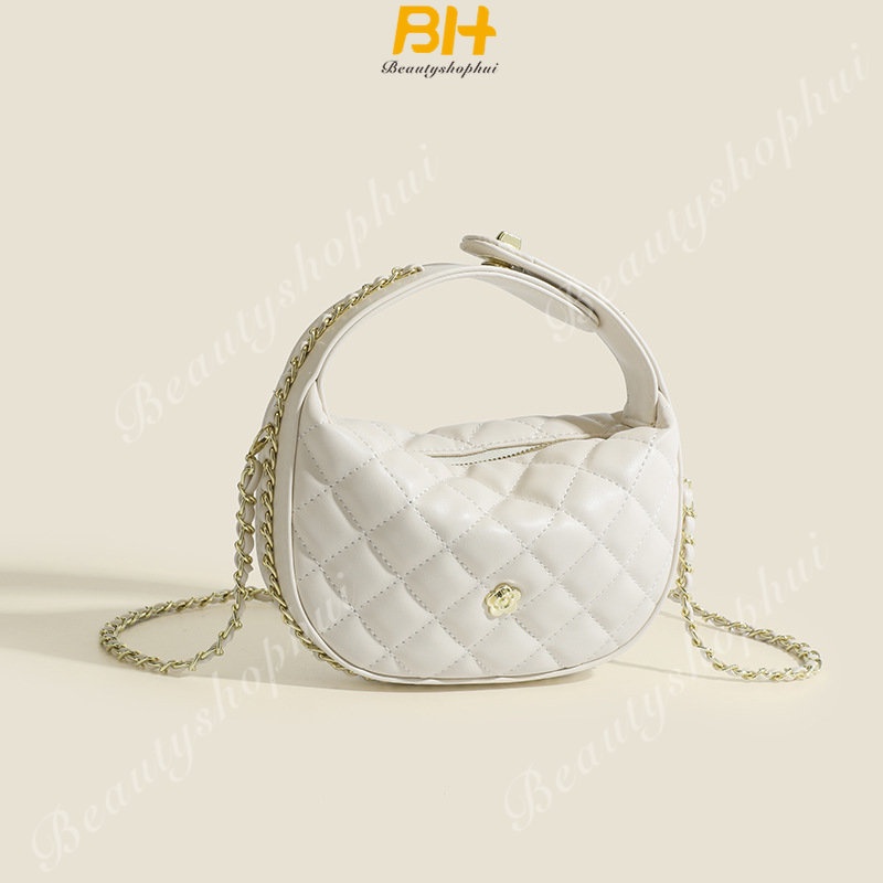 Túi Đeo Chéo Dây Xích Phong Cách Đơn Giản Mới 2023 Cho Nữ