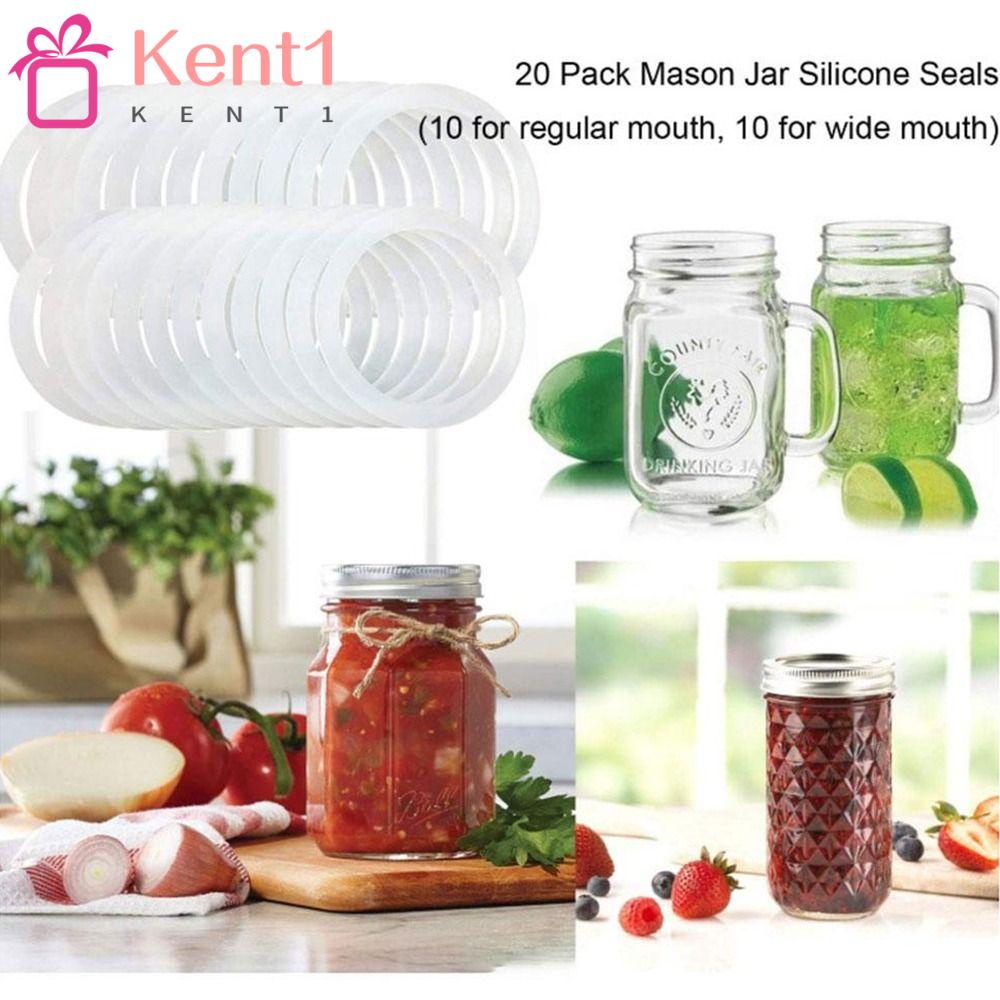 Bộ 1 / 20 / 10 Vòng Silicone Bịt Kín Hộp Đựng Thực Phẩm Chống Rò Rỉ